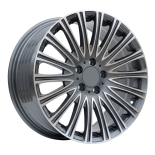 Alu kola Racing Line FBX210, 18x8 5x112 ET43, šedivá + leštění