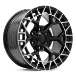 Alu kola Racing Line FBX229, 17x9 6x139.7 ET, černá + leštění