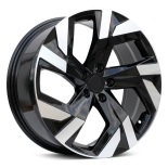 Alu kola Racing Line FBX230, 19x8 5x112 ET40, černá + leštění
