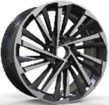 Alu kola Racing Line FBX261, 18x7.5 5x112 ET40, černá + leštění