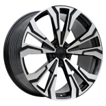 Alu kola Racing Line FBX307, 22x9.5 5x112 ET32, černá + leštění (zátěžová)
