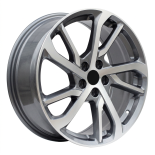 Alu kola Racing Line FBX326, 18x7.5 5x108 ET50, šedivá + leštění
