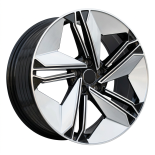 Alu kola Racing Line FBX334, 19x8.5 5x112 ET35, stříbrná + černá lesklá (zátěžová)