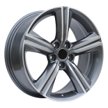 Alu kola Racing Line FBX361, 18x8 5x114.3 ET50, šedivá + leštění