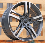 Alu kola Racing Line FBX364, 18x8 5x112 ET40, šedivá