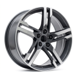 Alu kola Racing Line FBX364, 18x8 5x112 ET40, šedivá