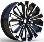 Alu kola Racing Line FBX374, 17x7.5 5x114.3 ET40, černá + leštění