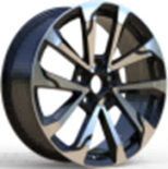 Alu kola Racing Line FBX416, 18x8 5x114.3 ET40, černá + leštění