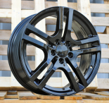 Alu kola Racing Line FBX440, 18x7.5 5x112 ET53, černá lesklá