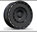 Alu kola Racing Line FD812, 24x10 5x130 ET25, saténová černá (zátěžová)