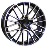 Alu kola Racing Line FE179, 21x11 5x130 ET58, černá + leštění (zátěžová)