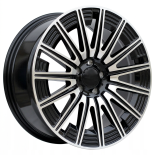 Alu kola Racing Line FLB005, 18x8 5x112 ET43, černá + leštění