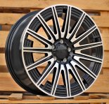 Alu kola Racing Line FLB005, 20x9.5 5x112 ET51, černá + leštění (zátěžová)