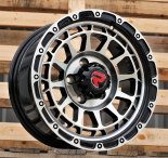 Alu kola Racing Line H1046, 15x7 5x114.3 ET10, černá + leštění