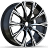 Alu kola Racing Line H3122F, 20x8.5 5x112 ET25, černá + leštění