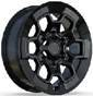 Alu kola Racing Line H3210F, 17x8 6x139.7 ET25, černá lesklá