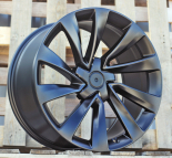 Alu kola Racing Line H3410F, 19x9.5 5x114.3 ET45, černá matná (zátěžová)