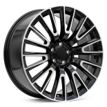 Alu kola Racing Line H3420F, 20x8.5 5x112 ET36, černá + leštění (zátěžová)