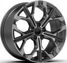 Alu kola Racing Line H3457F, 18x8 5x112 ET27, černá + leštění
