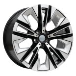 Alu kola Racing Line H3521F, 21x8.5 5x112 ET32, černá + leštění