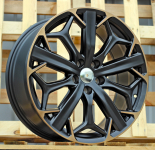 Alu kola Racing Line H3532F, 19x8 5x112 ET40, černá matná + měděná barva leštění