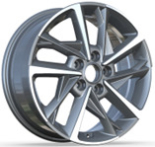 Alu kola Racing Line H3535F, 17x7 5x114.3 ET51, černá + leštění