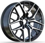 Alu kola Racing Line H3573F, 20x9 5x112 ET34, černá + leštění (zátěžová)
