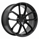 Alu kola Racing Line H5084, 20x8.5 5x130 ET50, černá matná (zátěžová)
