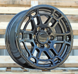 Alu kola Racing Line H883F, 17x8 6x139.7 ET5, černá lesklá (zátěžová)