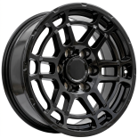 Alu kola Racing Line H883F, 17x8 6x139.7 ET5, černá lesklá (zátěžová)