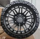 Alu kola Racing Line H972D, 17x9 6x139.7 ET, černá matná (zátěžová)