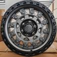 Alu kola Racing Line H974D, 17x9 6x139.7 ET, černá matná (zátěžová)