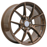Alu kola Racing Line HE761, 20x8.5 5x120 ET35, bronzová (zátěžová)