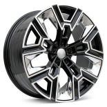 Alu kola Racing Line HF5220, 20x8.5 5x112 ET25, černá + leštění (zátěžová)