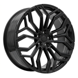 Alu kola Racing Line HF5225, 22x10 5x120 ET38, černá lesklá (zátěžová)
