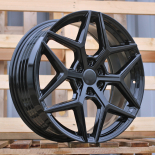 Alu kola Racing Line HF6120, 20x8 6x120 ET48, saténová černá (zátěžová)