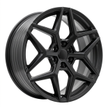 Alu kola Racing Line HF6120, 20x8 6x120 ET48, saténová černá (zátěžová)
