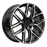 Alu kola Racing Line HF736, 21x9.5 5x112 ET30, černá + leštění