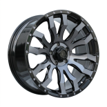 Alu kola Racing Line I0215B, 18x8.5 6x139.7 ET25, černá + tmavé leštění (zátěžová)