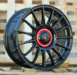 Alu kola Racing Line I0257, 17x7.5 5x112 ET42, černá lesklá
