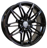 Alu kola Racing Line I0294, 19x8 5x120 ET36, černá lesklá (zátěžová)