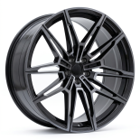 Alu kola Racing Line I0294, 21x8.5 5x112 ET26, černá + tmavé leštění (zátěžová)