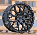 Alu kola Racing Line I0319, 20x8 5x160 ET50, saténová černá (zátěžová)