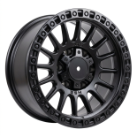 Alu kola Racing Line I0370, 16x8 6x139.7 ET1, černá matná (zátěžová)