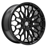 Alu kola Racing Line I0395, 23x10 5x120 ET40, saténová černá (zátěžová)