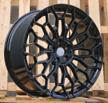 Alu kola Racing Line I0395, 23x10 5x120 ET40, saténová černá (zátěžová)