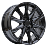 Alu kola Racing Line I1102, 19x7.5 5x114.3 ET45, černá lesklá