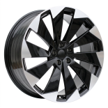 Alu kola Racing Line I1141, 19x8 5x112 ET45, černá + leštění