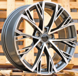 Alu kola Racing Line I5170, 18x8 5x112 ET40, šedivá + leštění