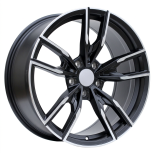 Alu kola Racing Line I5478, 19x9.5 5x112 ET38, černá matná + leštění